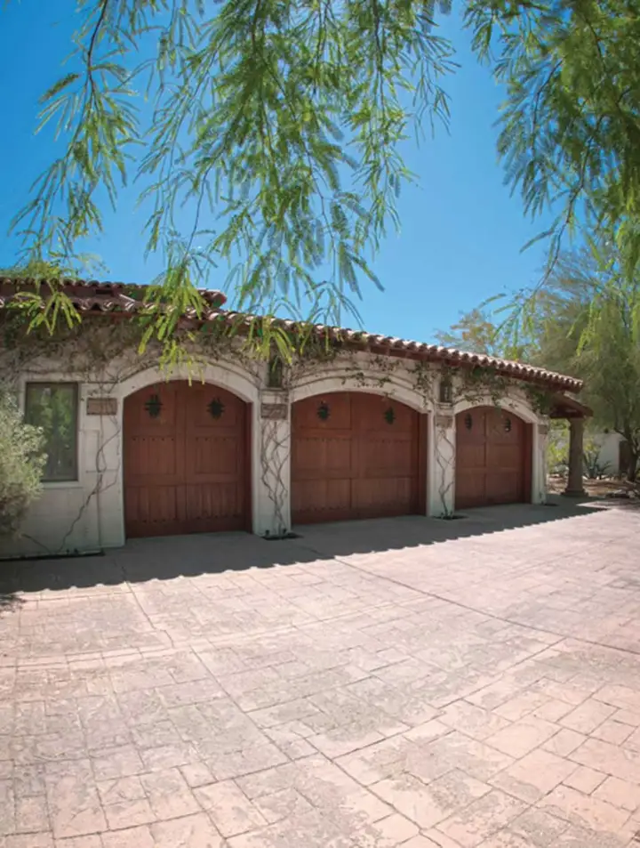 Garage door installed by On Trac