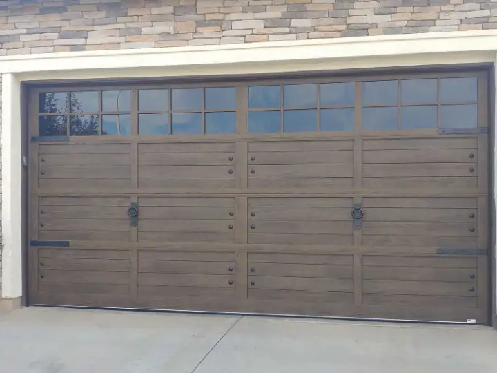 Garage door installed by On Trac