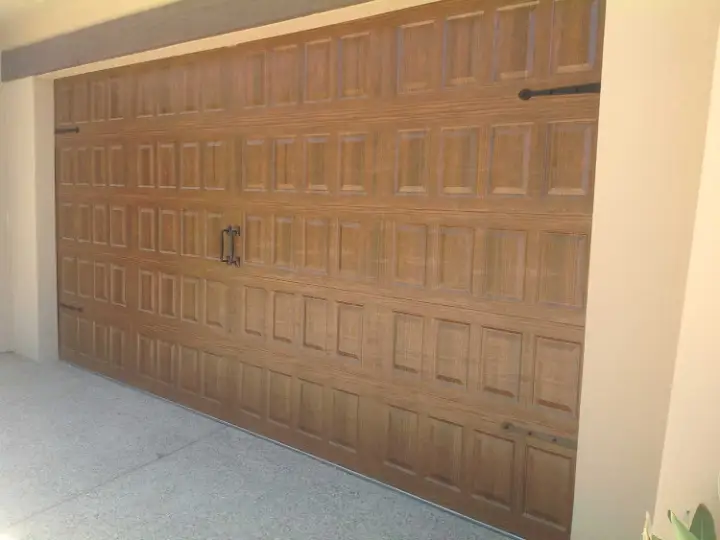 Garage door installed by On Trac