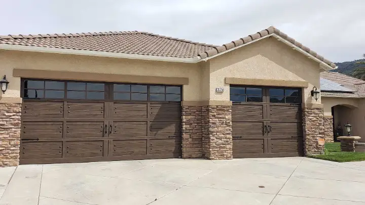 Garage door installed by On Trac