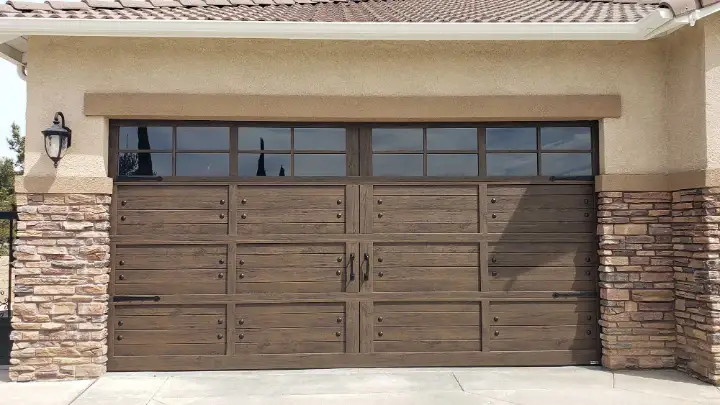 Garage door installed by On Trac
